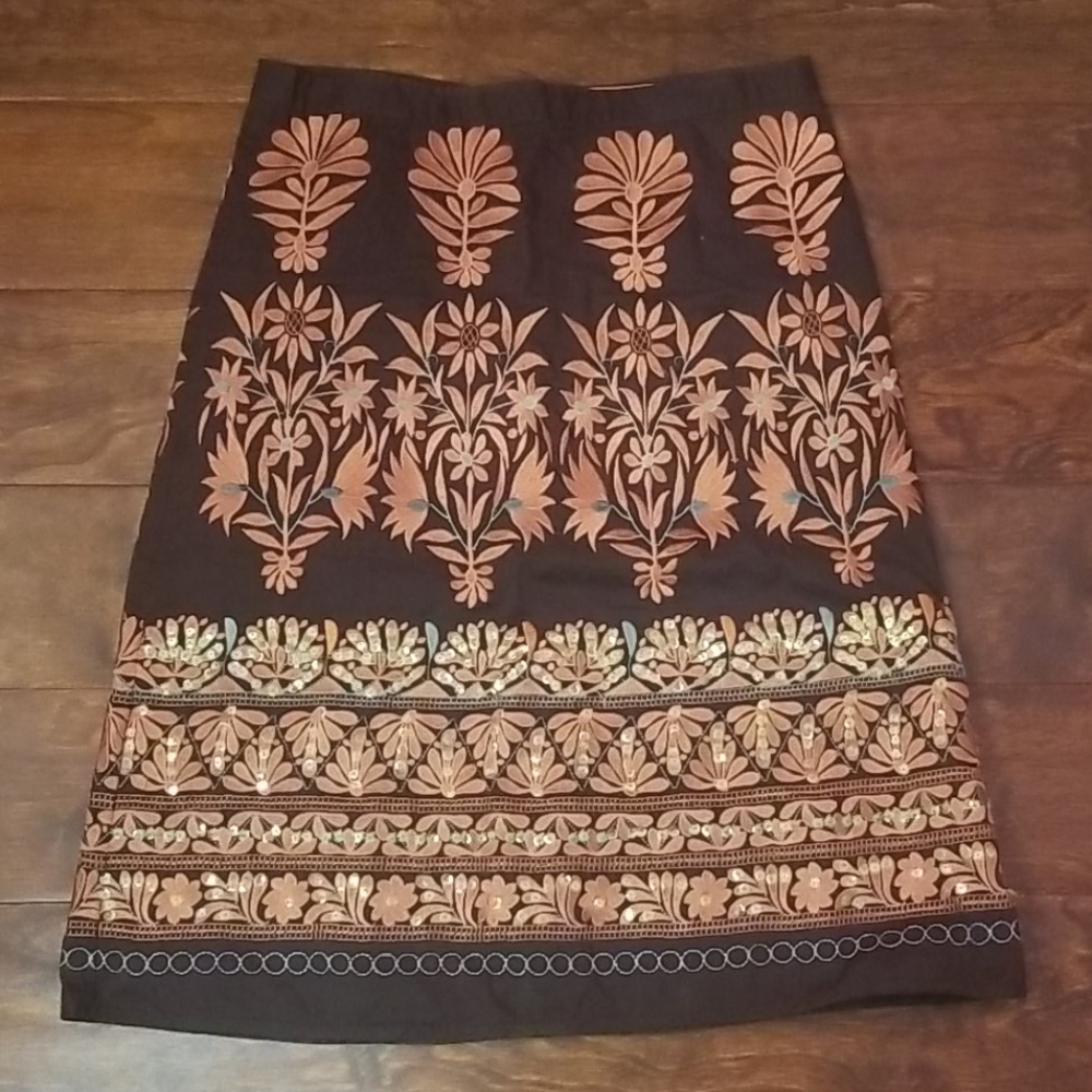 Sweet by miss me lined skirt
